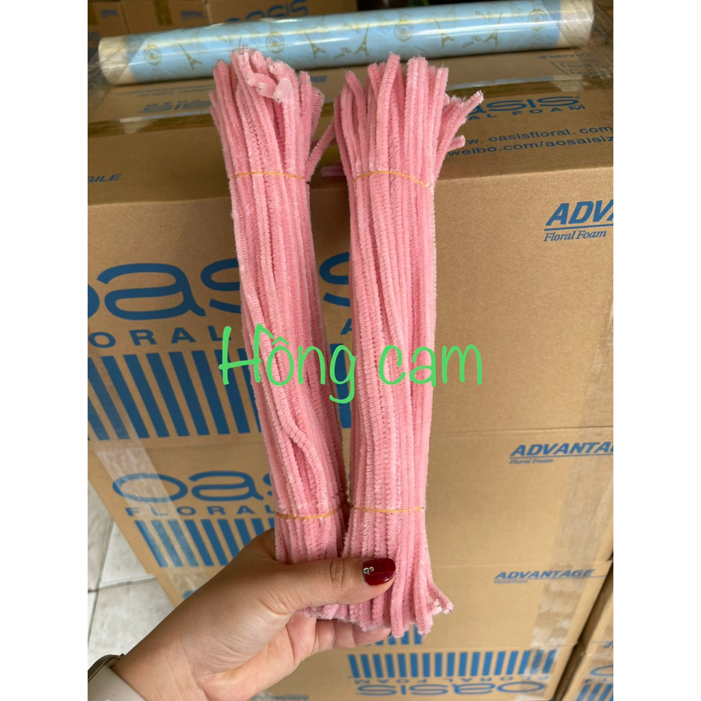 Kẽm nhung bó 100 sợi đủ màu