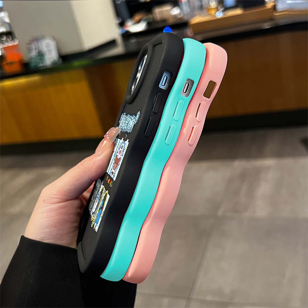 FELMYST%20for%20Samsung%20A16%20Back%20Cover%20Big%20Wave%20Edge%20Soft%20Silicone%20Cartoon%20Doraemon%20Pattern%20Macaron%20Phone%20Case%20-%20Image%209