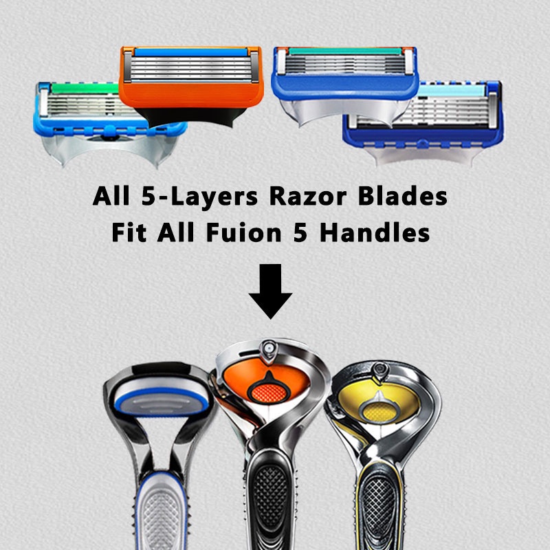 Dao Cạo 4 Lưỡi Dao 5 Lưỡi Gillette Fusion ProGlide