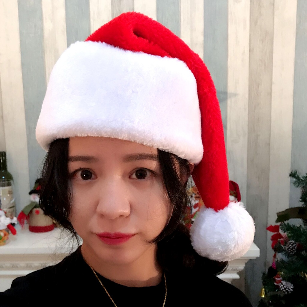 Mũ Lông Noel lớn, Nón giáng sinh cho người lớn xinh xắn - Selenshop