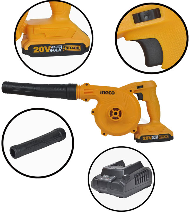 20V Máy thổi bụi dùng pin Ingco CABLI20018