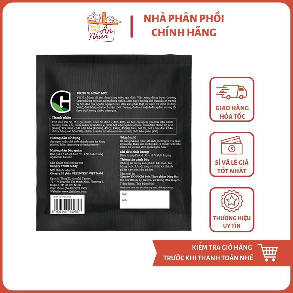 Xúc xích cocktail G Kitchen 200g