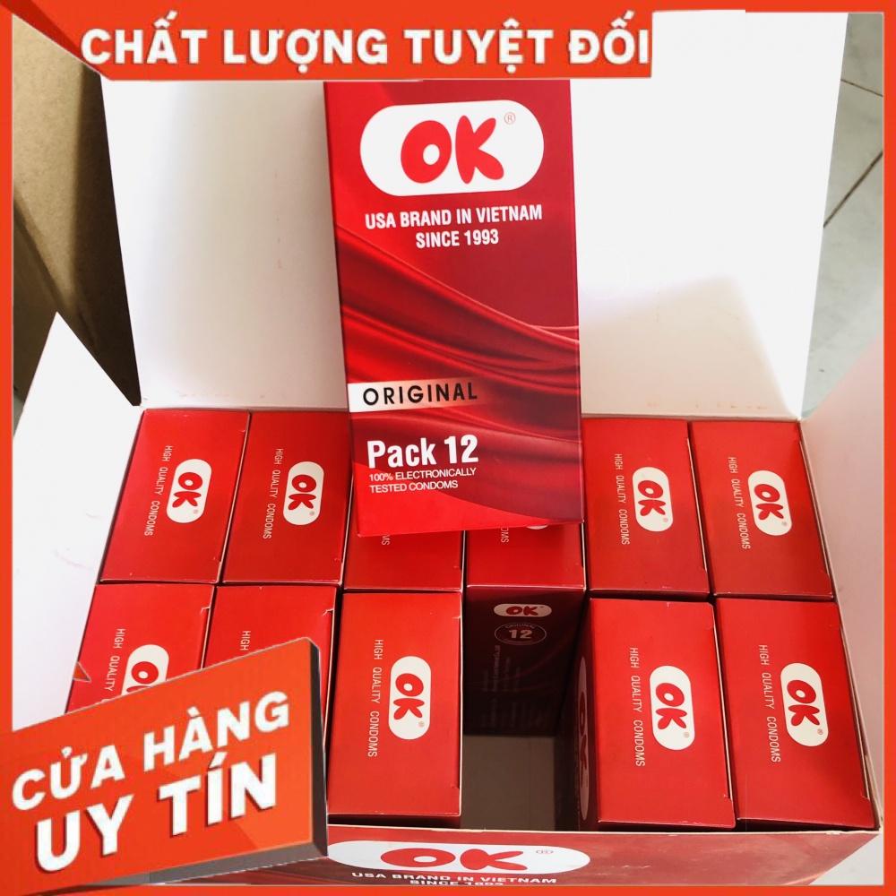 Bao Cao Su OK Original (Hộp 12 Cái)