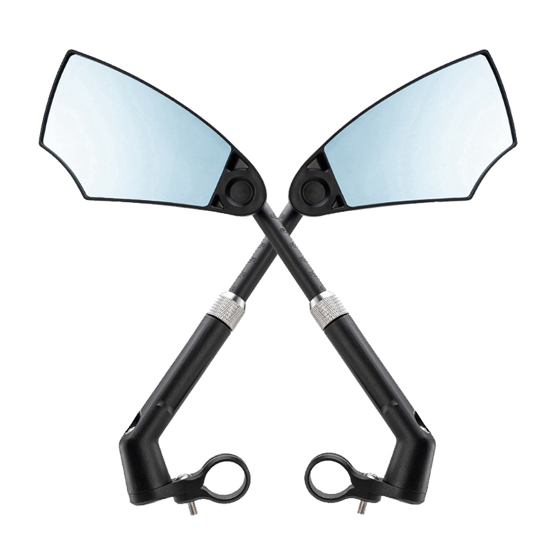 ROCKBROS Bicycle Rearview Mirror Universal Wide-Range 360° Adjustable Mirror Accessory for Mountain Road Bike Scooter Safety