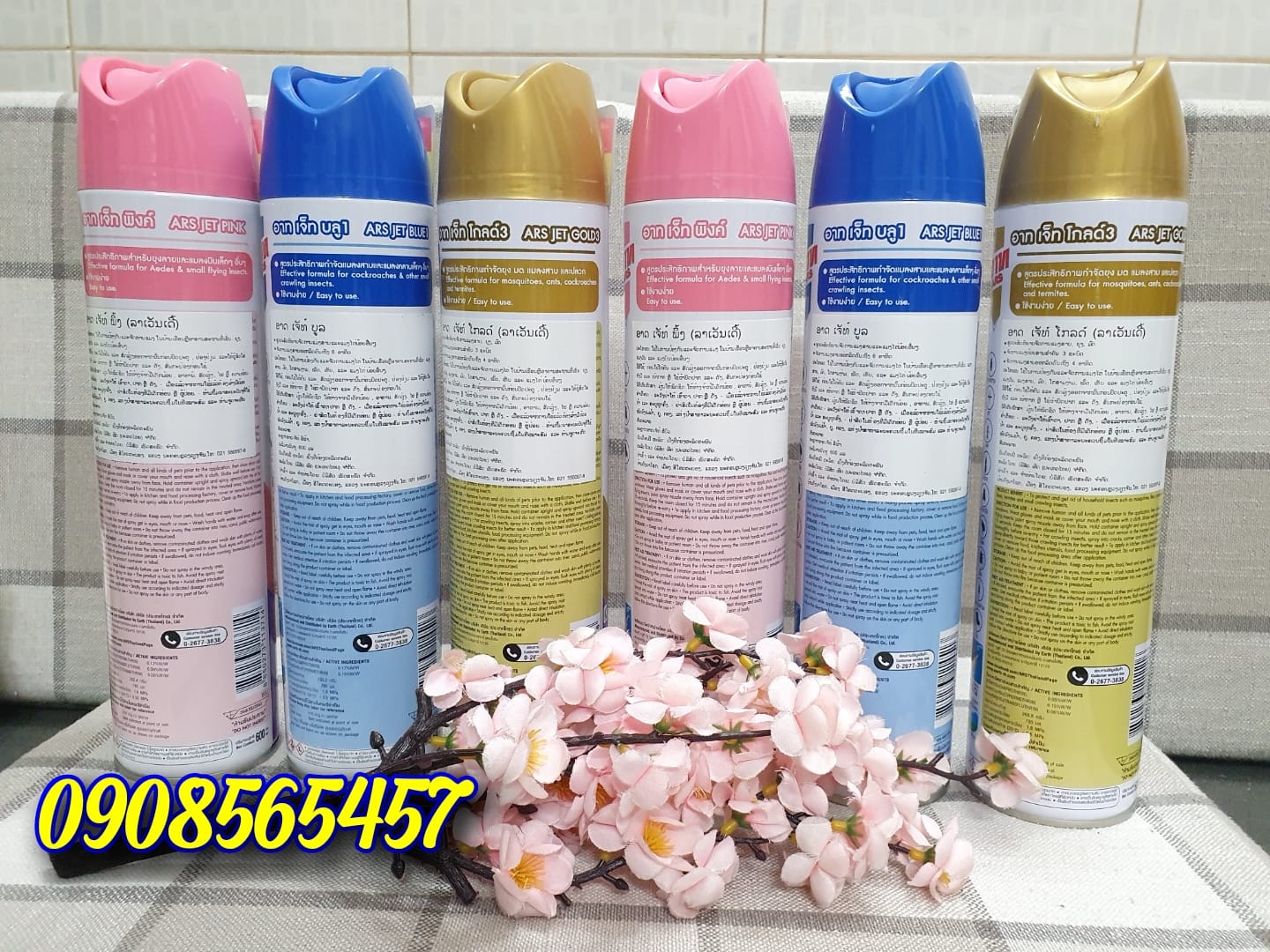 BÌNH XỊT CÔN TRÙNG ARS THÁI LAN (chai 600ml)