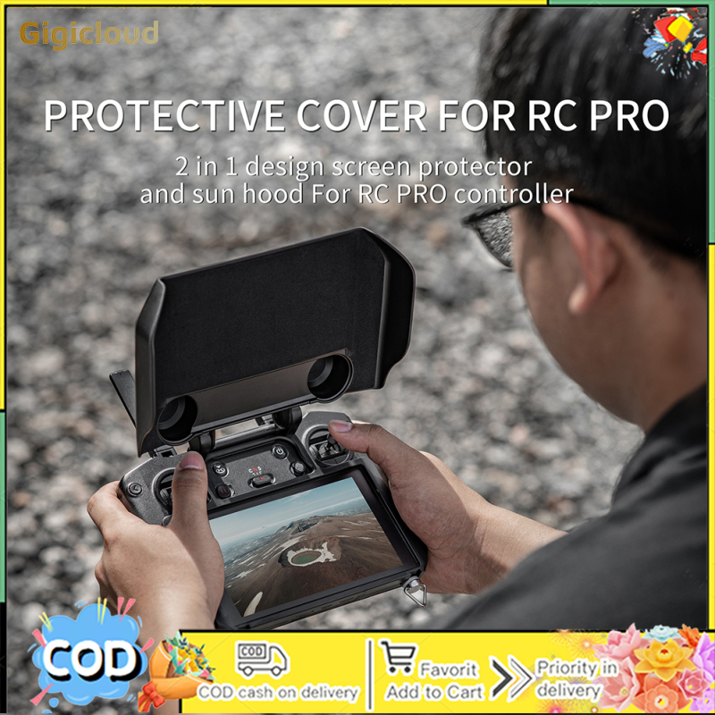 Protective Cover Sun Hood Drone Remote Controller Protective Case Cover Sunshade Compatible For DJI RC PRO Mavic 3 Pro Remote Controller