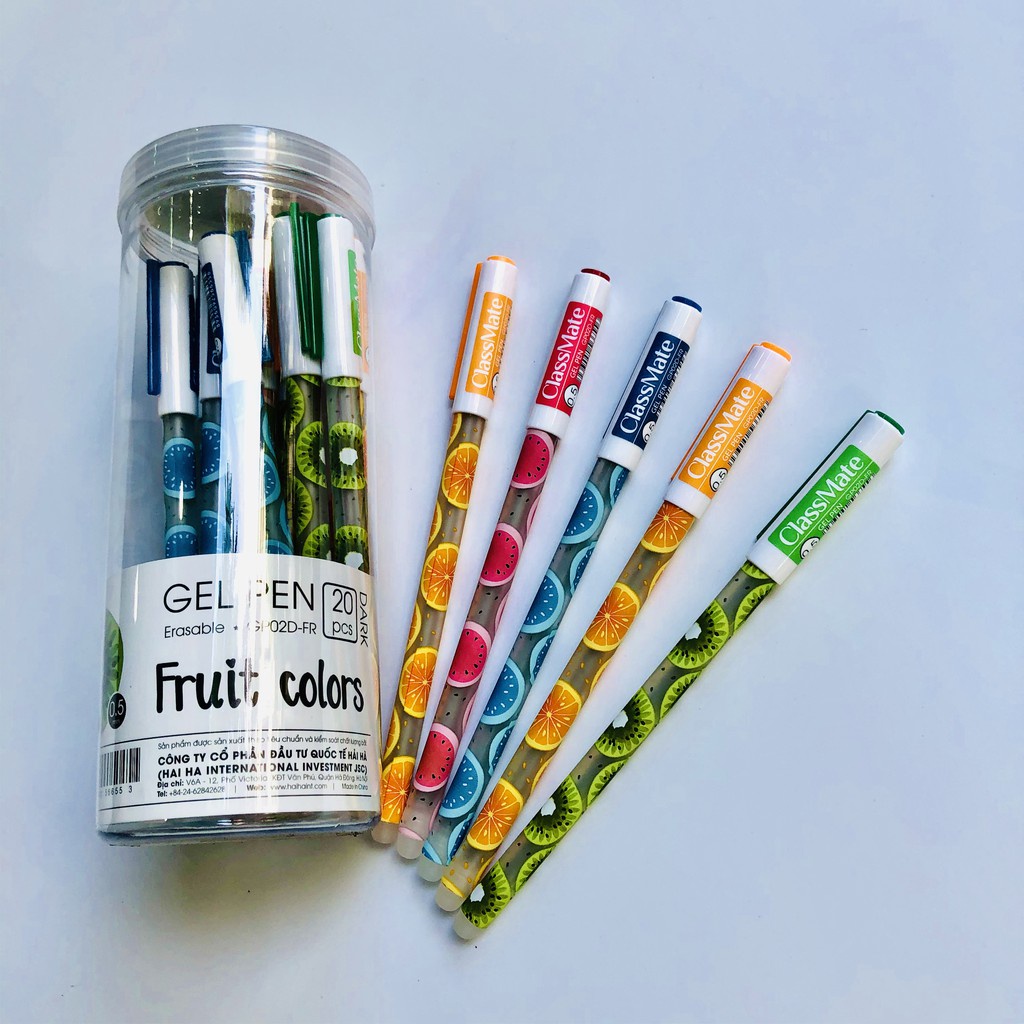 Bút gel xóa được CLASSMATE Fruit Colors GP02P-FR