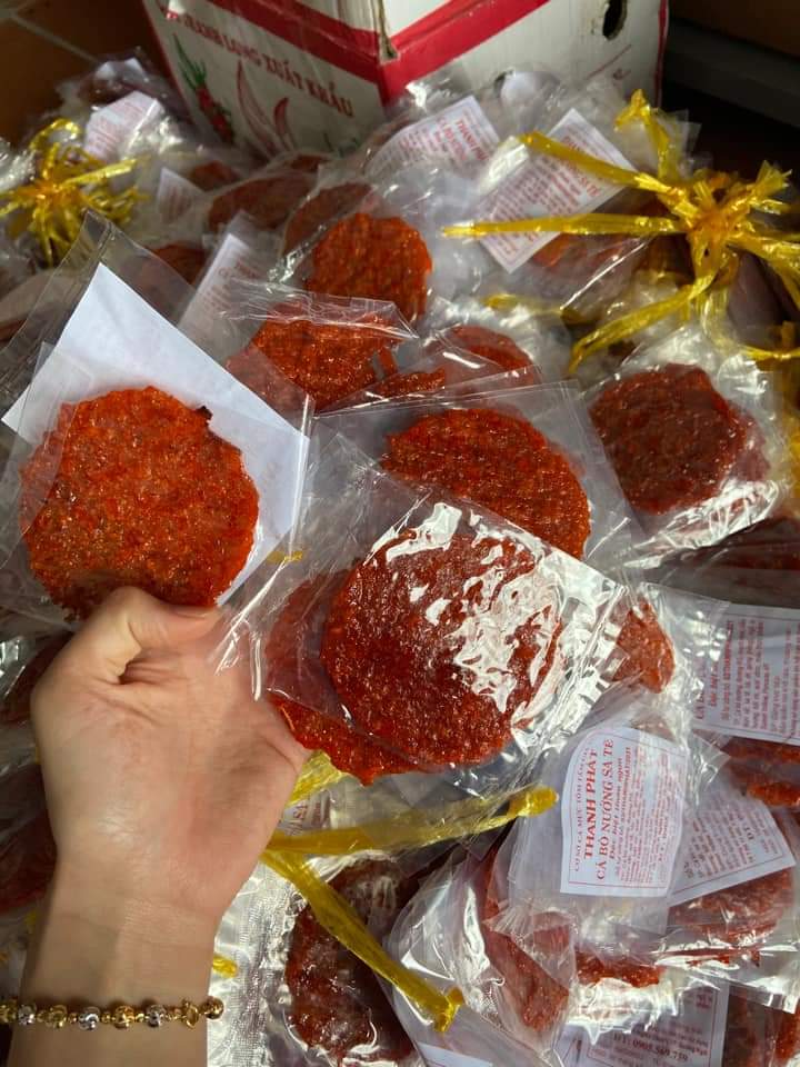 DÂY 10 GÓI CÁ BÒ SA TẾ THƠM NGON