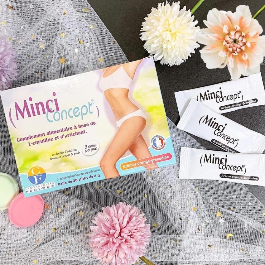 [GIẢM 5% ĐƠN 129K]Giảm cân Minci Concept Pháp (Hộp 30 gói)