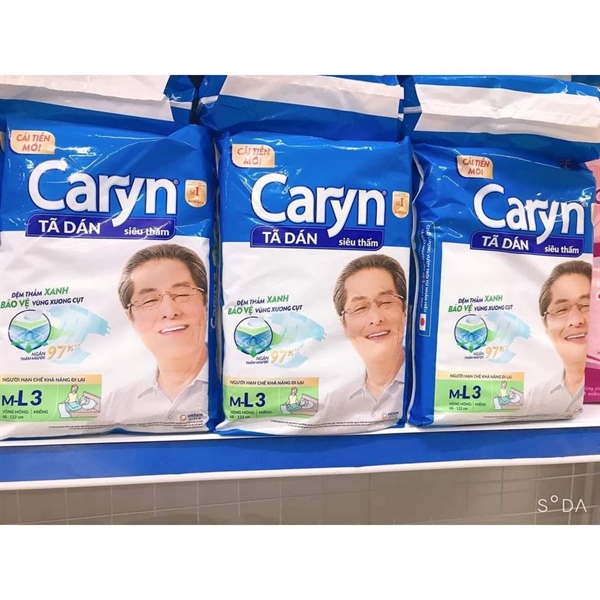 Tã dán Caryn người lớn gói 3m