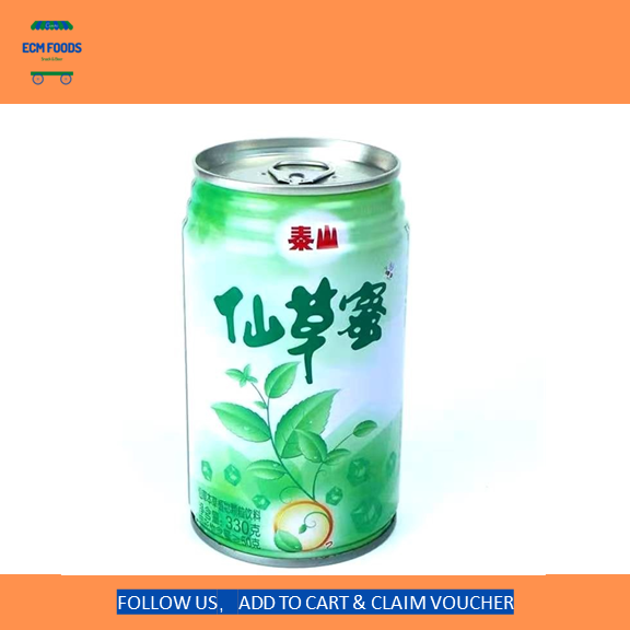 Taishan Grass Jelly Drink 330ml Herbal Tea Chinese Gulaman Healthy