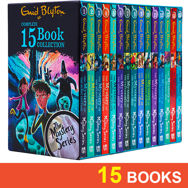 SG STOCK] Enid Blyton The Mystery Series Box Set (15 Books) pack