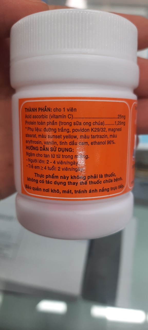 Kẹo sữa ong chúa vitamin C