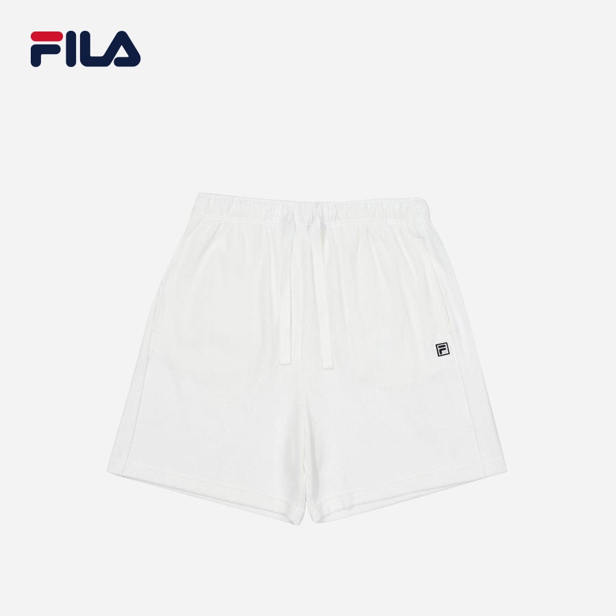 Fila quần ngắn thời trang nữ lady tennis life terry pants fs2trf2373f-owh