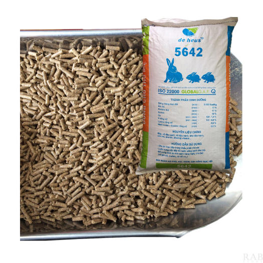 Thức ăn cho thỏ bọ ú cám thỏ De Heus túi 1kg