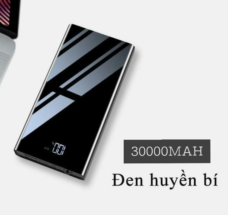 [HCM][30000MAH] PIN SẠC DỰ PHÒNG SS30+TRẮNG ĐEN SẠC CỰC NHANH CHO NHIỀU THIẾT BỊ CÔNG NGHỆ ĐỈNH CAO SẠC ĐẾN 888 LẦN