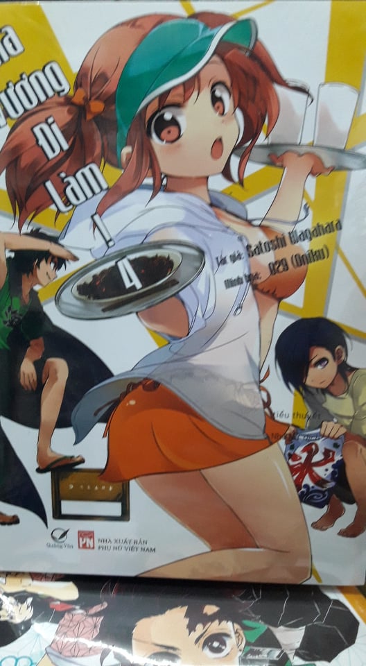 Sách light novel - Tập 4 Ma Vương đi làm - Satoshi Wagahara
