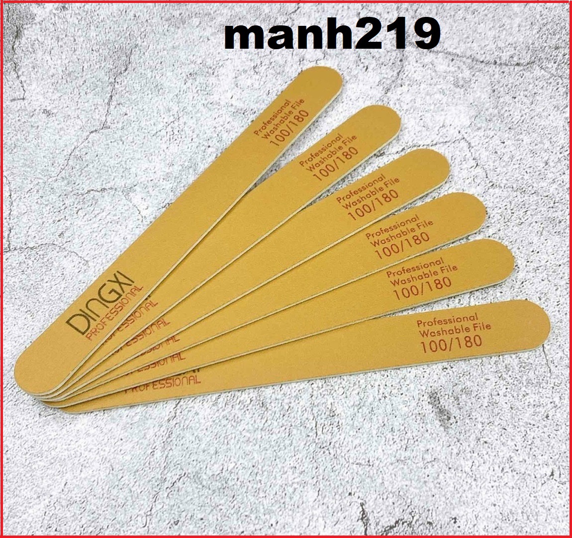 Dũa Mỏng Dingxi dũa móng tay Nail