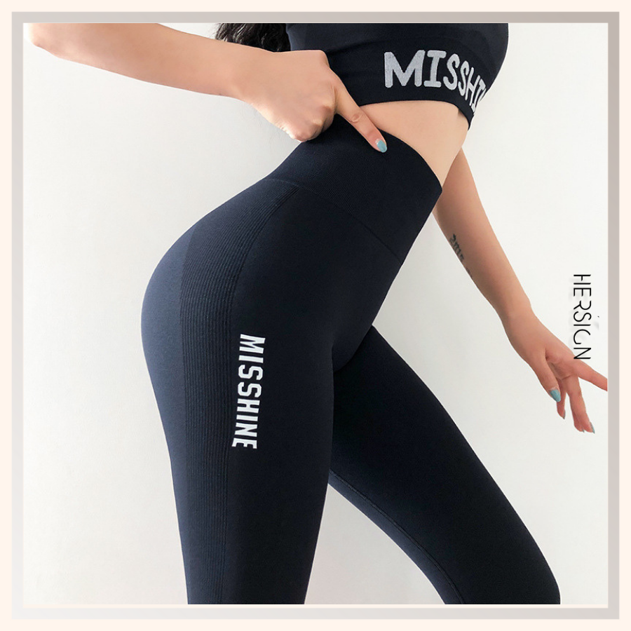 Đồ tập yoga nữ quần tập gym - đồ gym nữ lửng hersign-ngo4