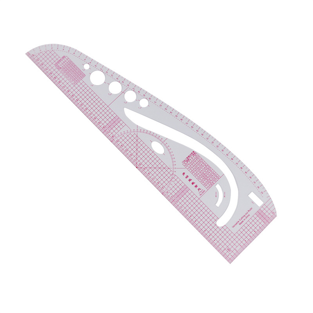 Multifunction Plastic French Curve Ruler Measure Tailor Ruler Making ...