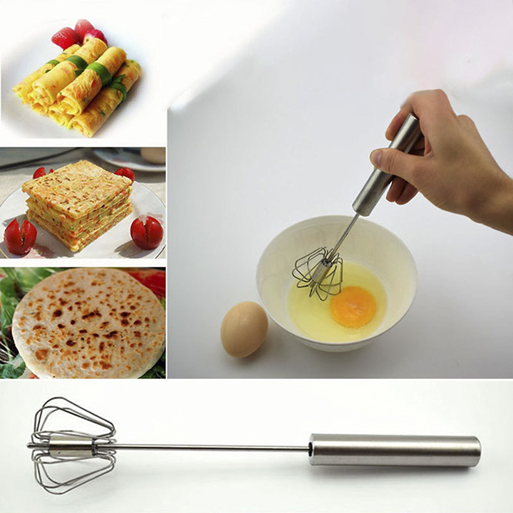 Cây đánh trứng, đánh bọt cafe chất liệu inox