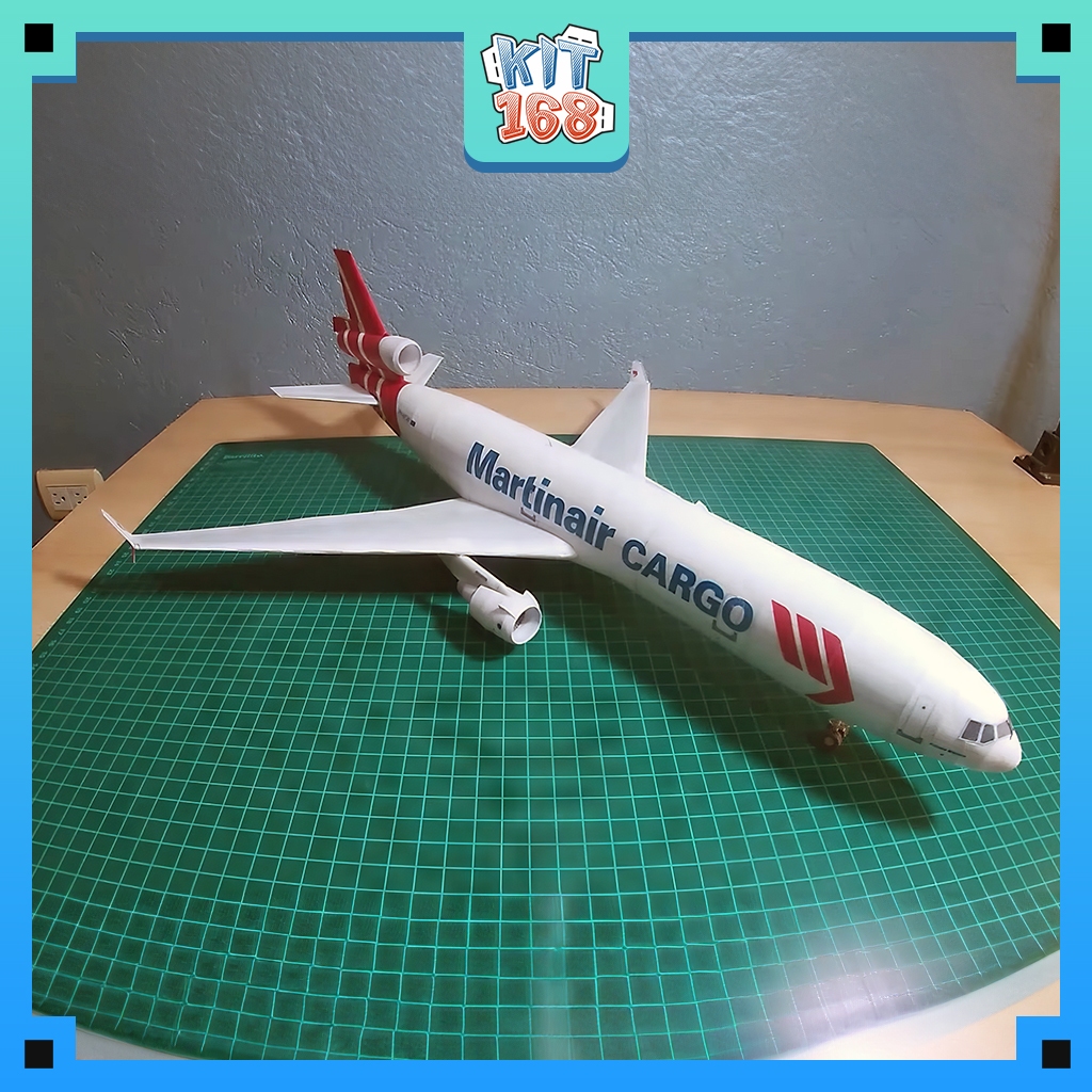 Mô hình giấy Máy bay McDonnell Douglas MD-11F Martinair Cargo