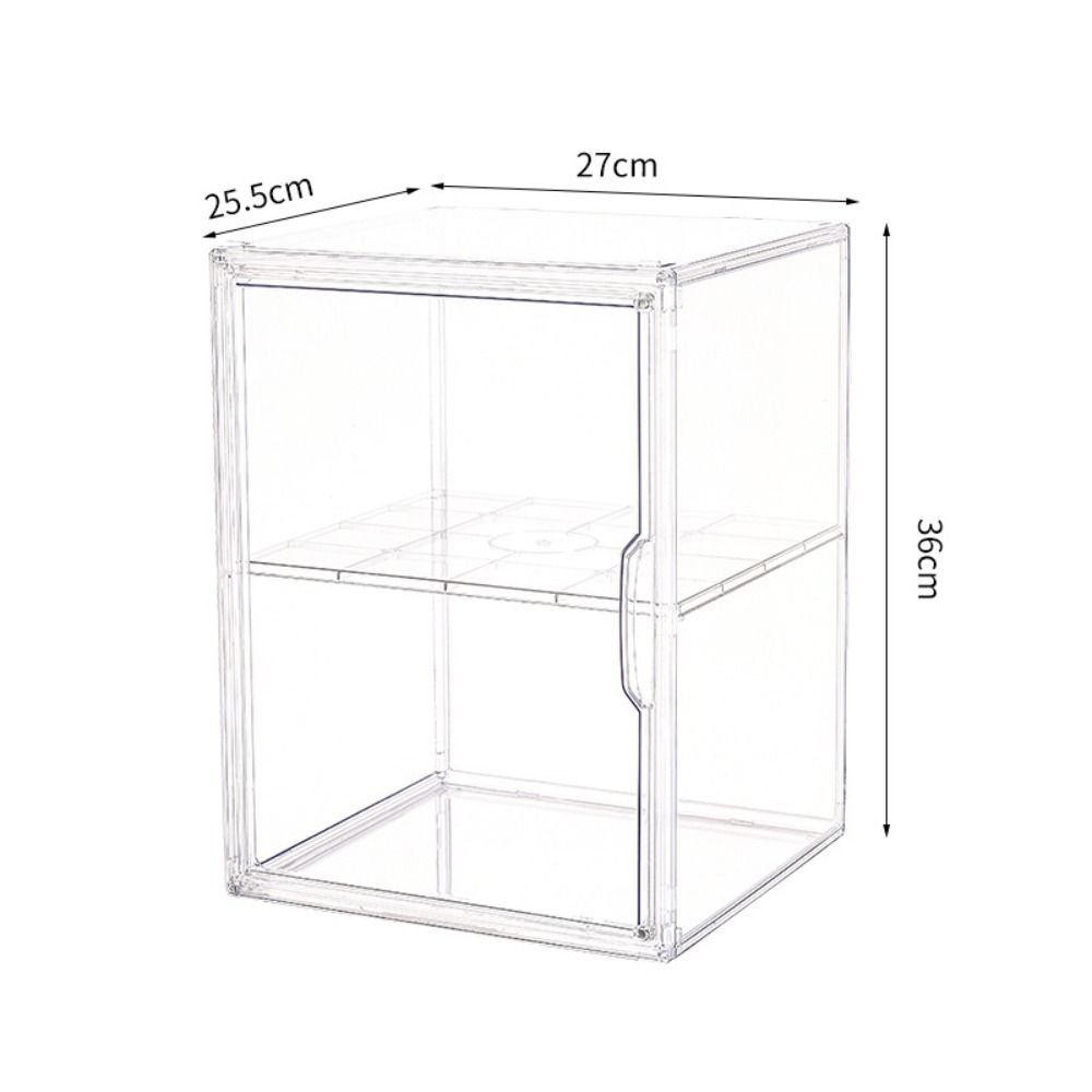 X-STARRY 3 Tiers Display Box Case Dustproof Collapsible Stackable