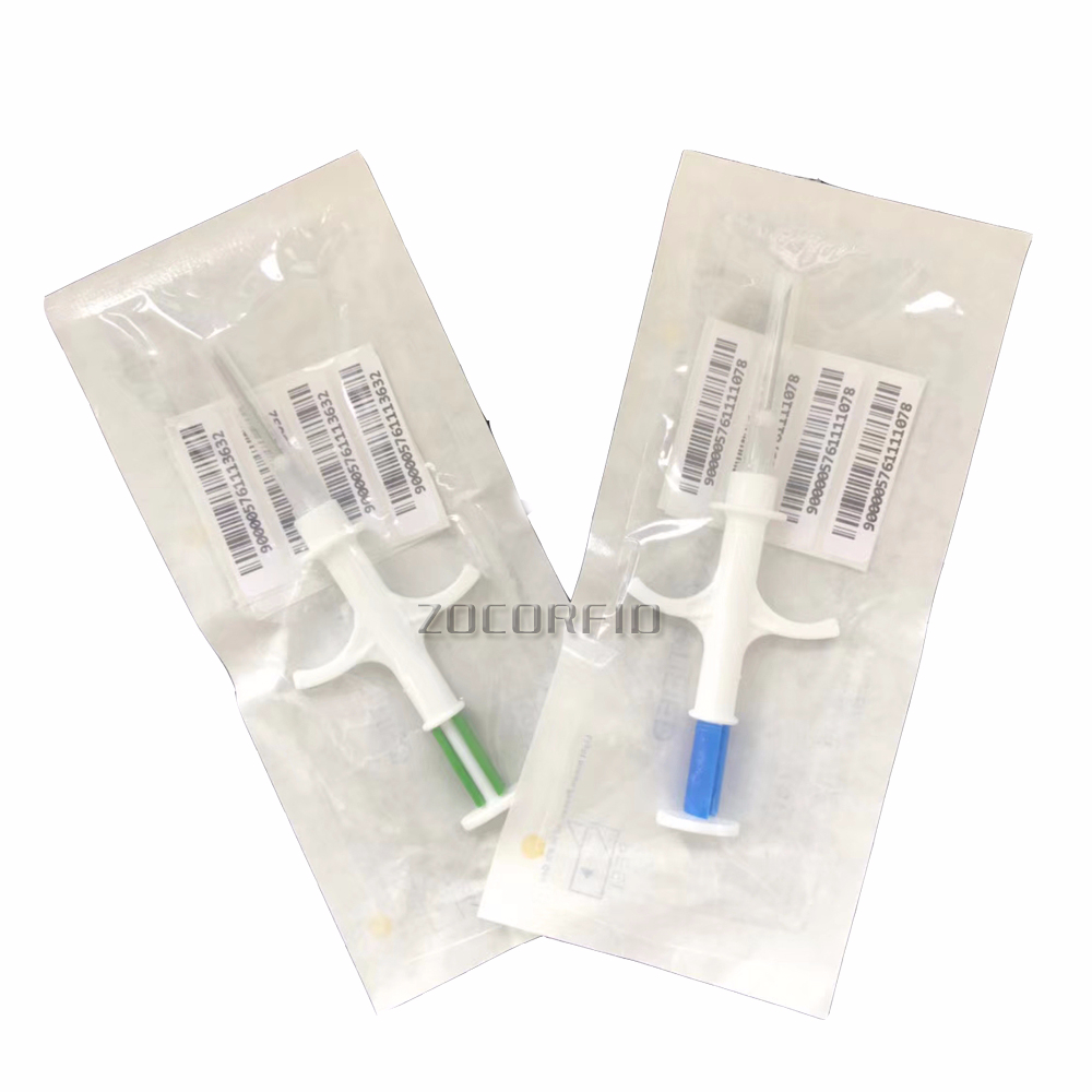 animal animal microchip injector 134.2KHz pet syringes ISO animal Chip ...