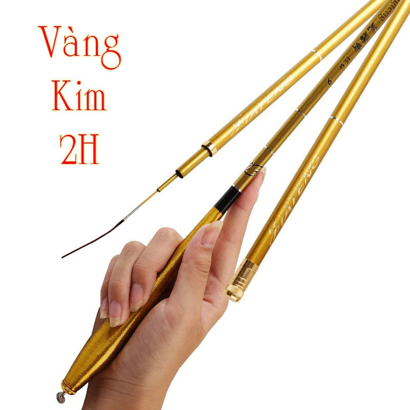 cần câu - Cần câu tay câu đơn câu đài vàng kim  Là dòng cần tay 2H  siêu dẻo CĐ-3