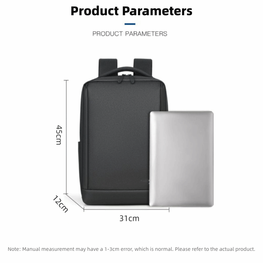 Thin Rucksacks New Ultra-thin Laptop Backpack 17.7Inch High-capacity Business Men Bag ...