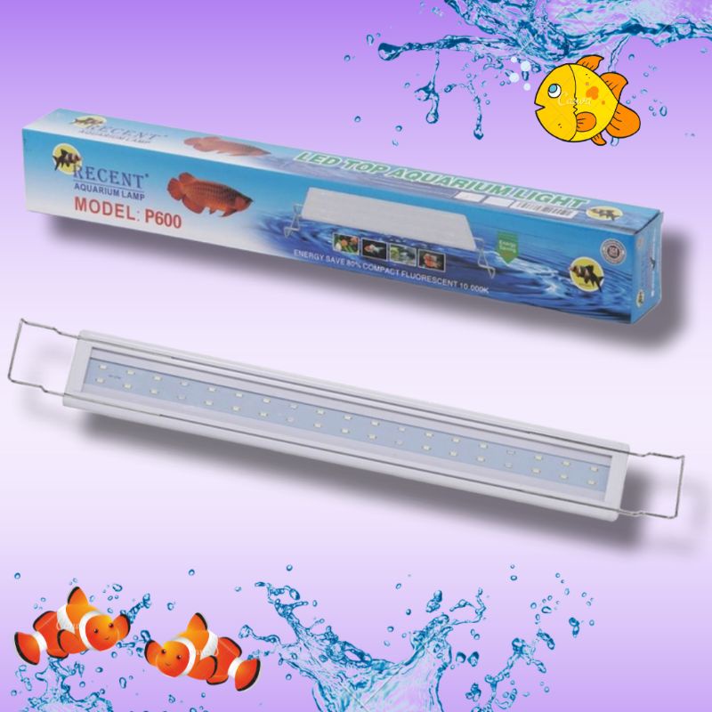 Lampu aquarium aquascape LED RECENT P 600