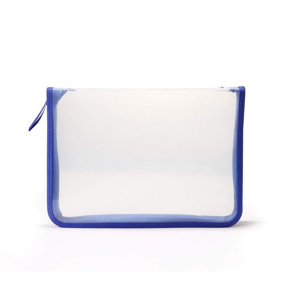 MMLUCK School Student Homework Document Bag Stationery Zipper Pocket Test Paper Folder Paper Organizer Zipper Storage Bag File Bag Folders