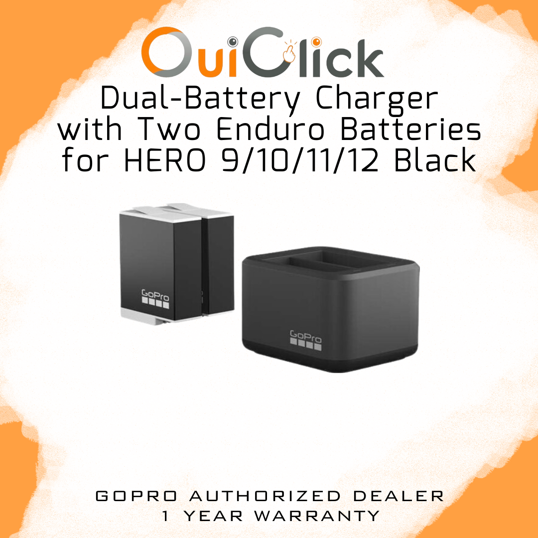 GoPro Rechargeable Battery Enduro for Hero 12,11 Hero 10 & Hero 9