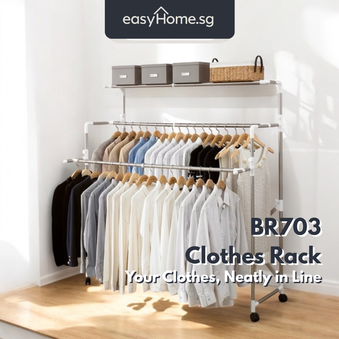 Korean Clothes Rack Br703 BR702 drying rack foldable laundry rack