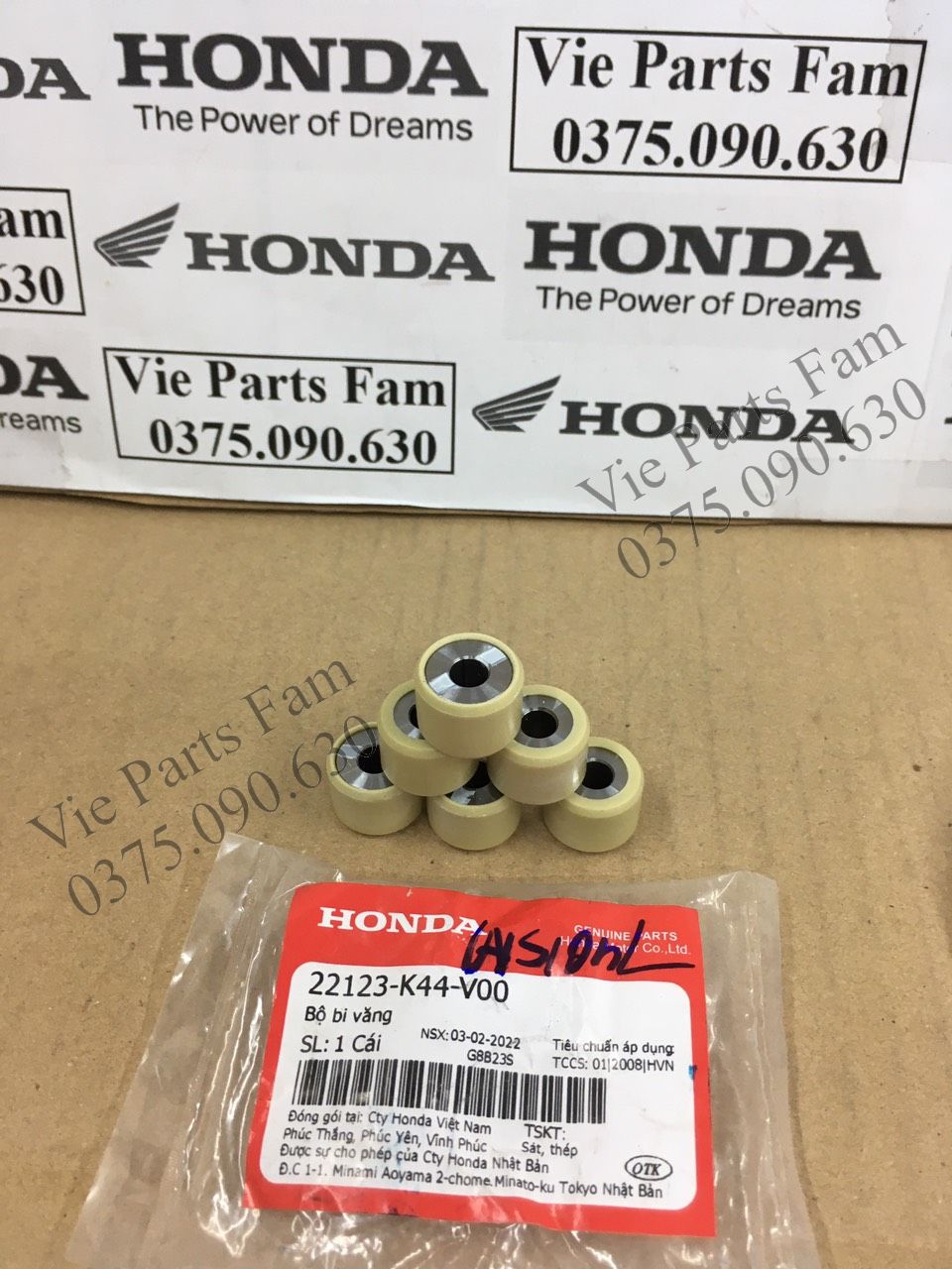 Bi nồi Vision 2015-2020 Honda (15,5gr)