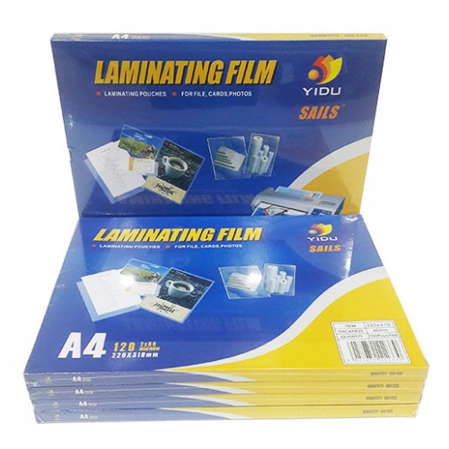 (1 Xấp) Màng Ép Plastic 60 Mic Khổ A4