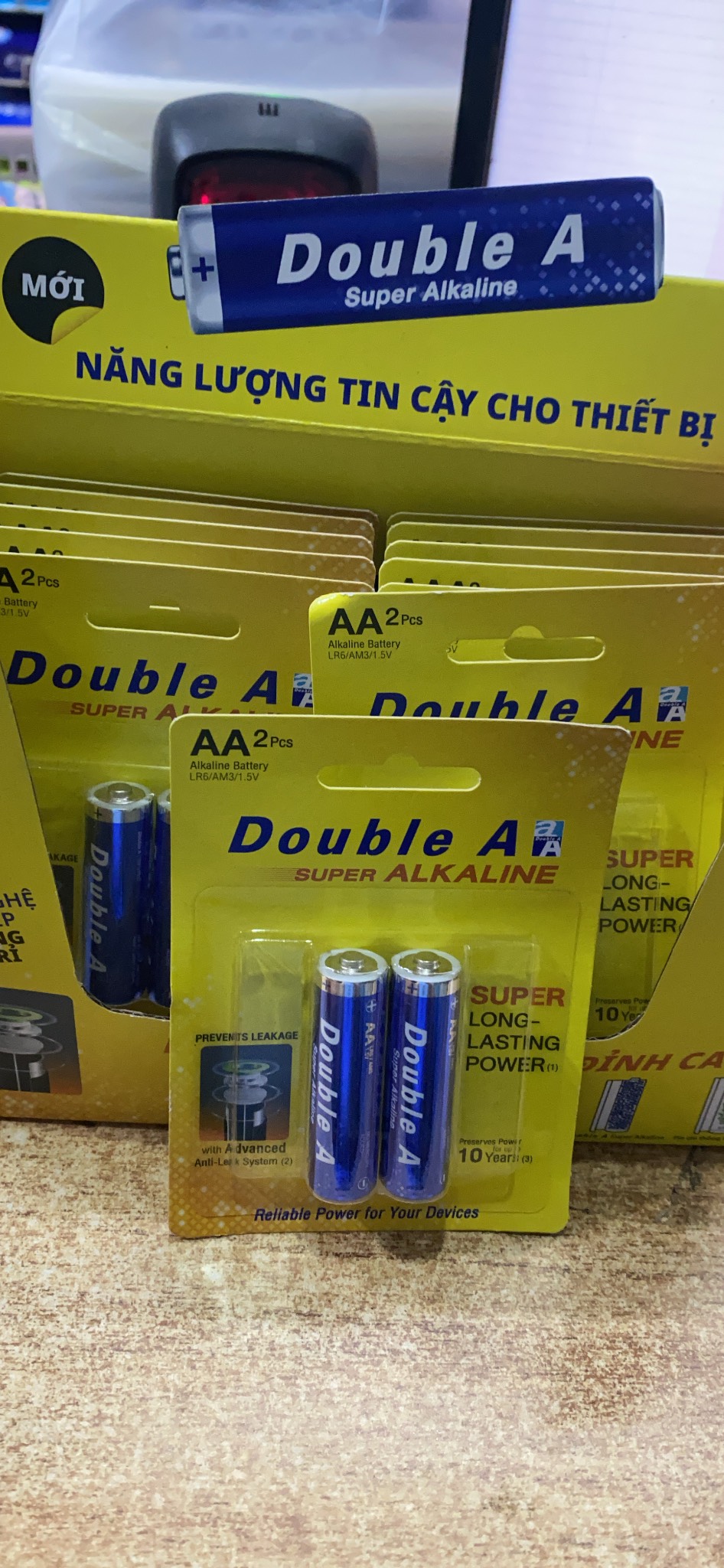 Pin kiềm Double A Super Alkaline. Pin AA , Pin AAA