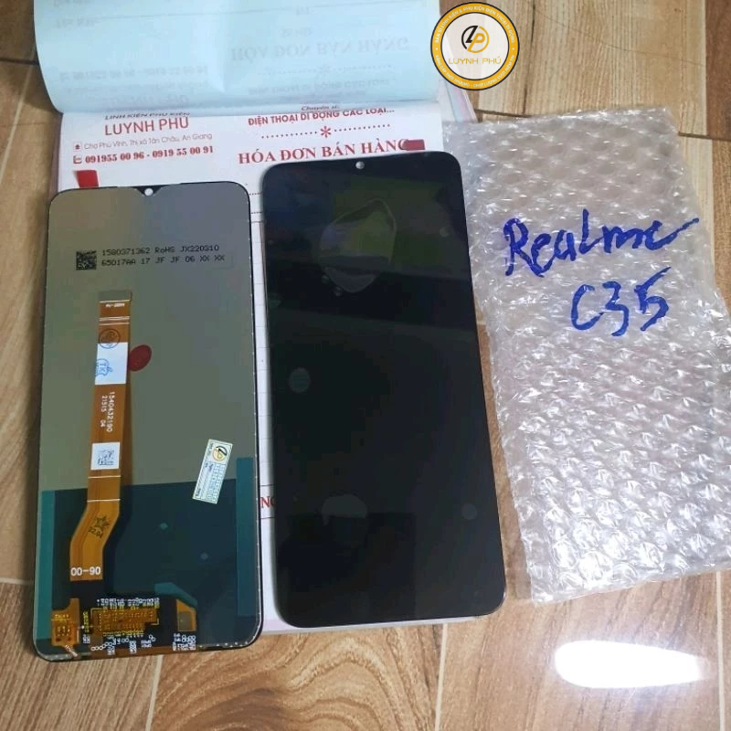 Màn hình realme c35 zin tặng keo dán