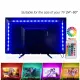 12V LED Light Strip 5M 16.4ft RGB LED Tape Lights RGB Rope Lights 16 Milions Colors Flexible Changing LED Strip Lights with Remote for TV Bedroom Party Home Lighting Kitchen Bar. 