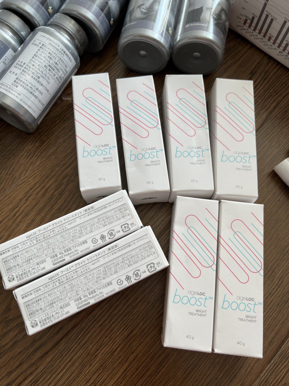 [Giá tốt, thị trường Nuskin Nhật Bản]Tinh Chất Máy Boost Nuskin. Mỹ phẩm Nuskin-Simson flora Sh06a