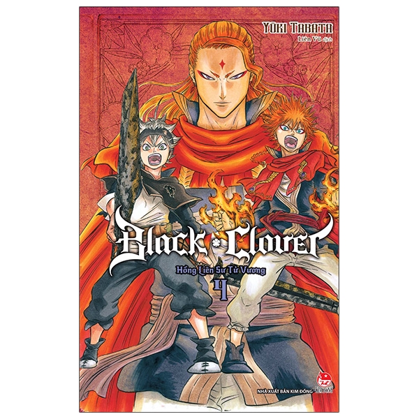 Black clover tập 4 giấy ngả vàng nhẹ