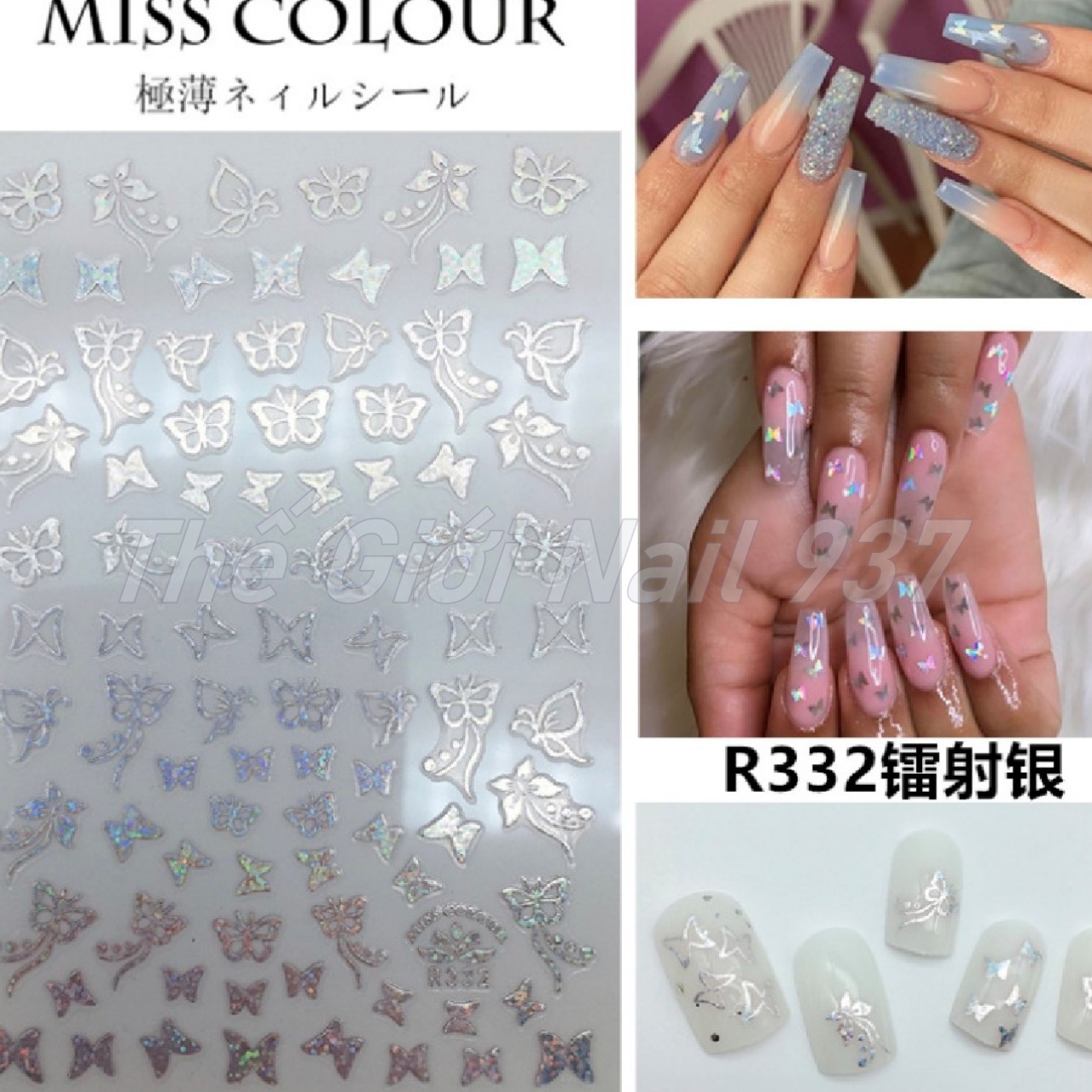 Nail sticker dán móng tay - Chân - HOT 3