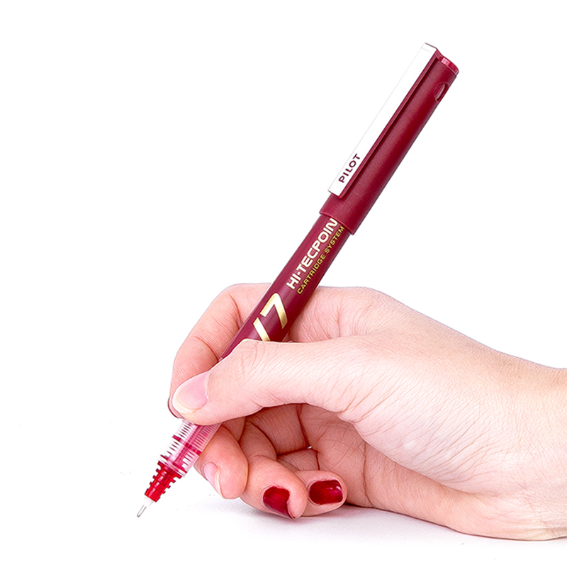 Pilot%20V7%20Hi-Tecpoint%20System%20Rollerball%20Pen%20Medium%20Point%200.7mm%20Needle%20Tip%20Black/red/blue%20Refillable%20Writting%20Bxc-V7%20-%20Image%207