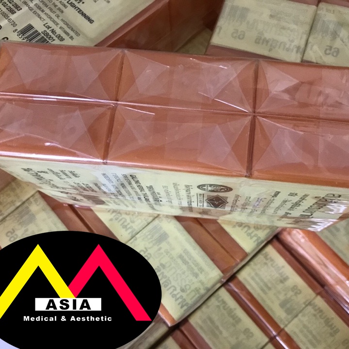 [HÀNG Chính Hãng] Xà Phòng Cam Nghệ Trắng Da Thái Lan