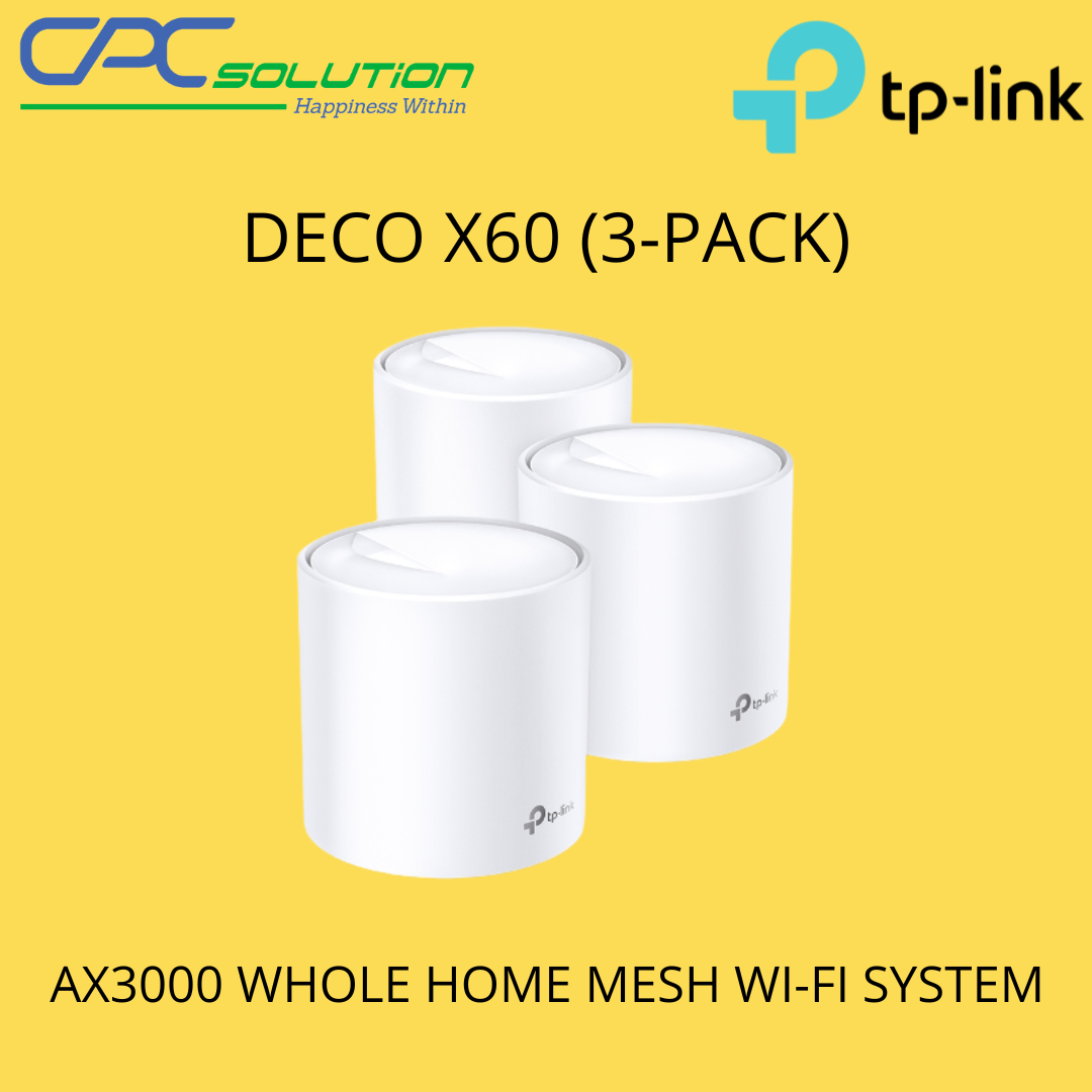 TP-Link Deco X60(3-pack) 3 Years Warranty | Lazada Singapore
