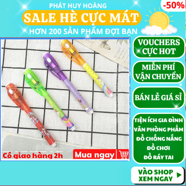 Bút tàng hình giá rẻ độc đáo soi mực,soi tiền , Phát Huy Hoàng