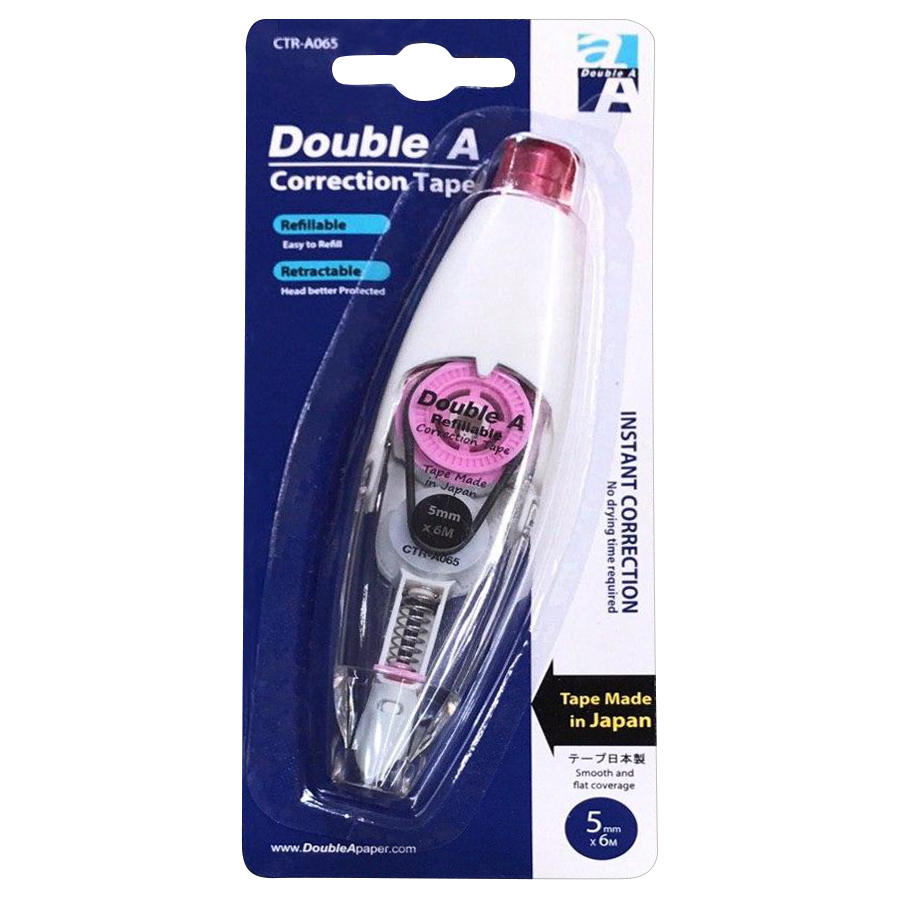 Băng xoá Doule A 5mm x 6m (SP mới)