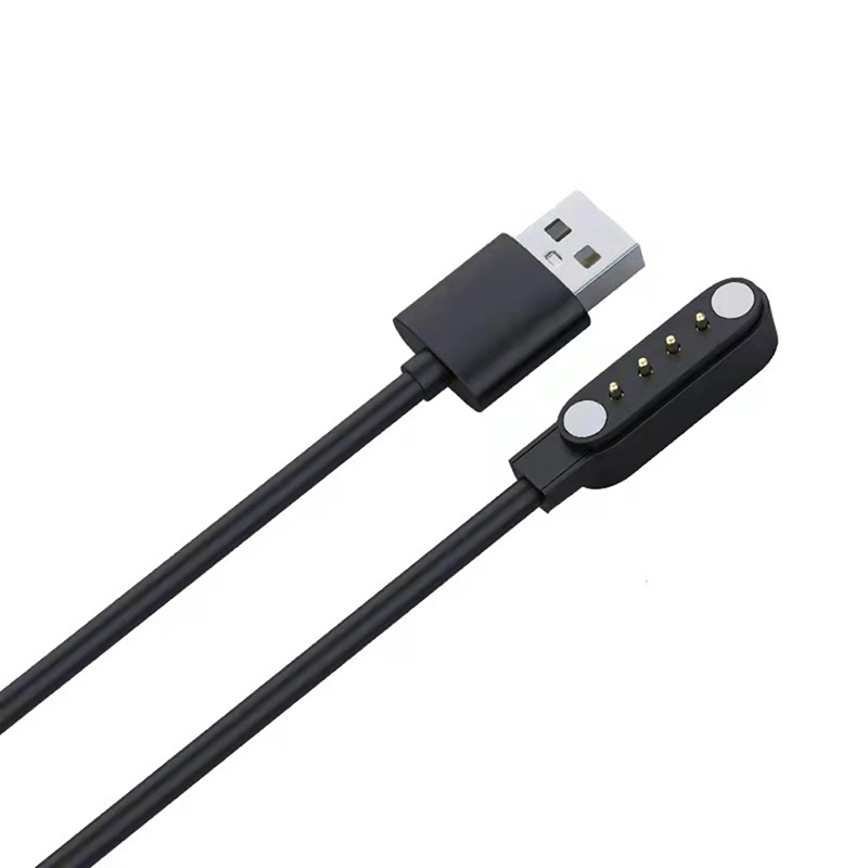 Universal Smart Watch Charger Cord Magnetic Charging Cable 2 Pin 4 Pin USB Charger For Smart Watch 7.62mm 2.54mm 4mm Charging Cable MENGYU. 