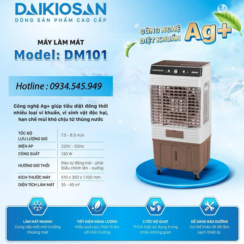 Máy làm mát không khí Daikiosan DM109