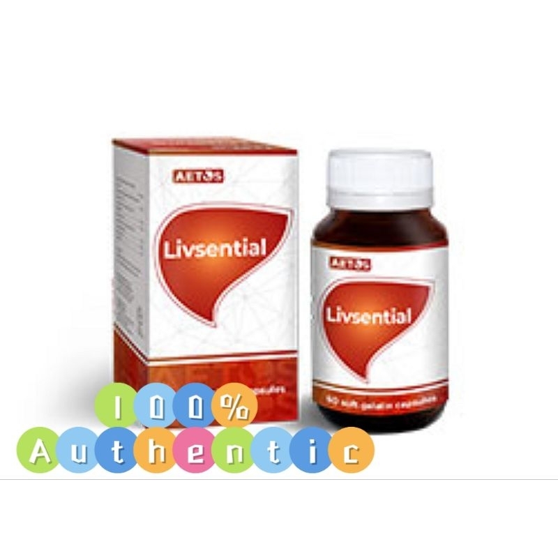 ♝Aetos Livsential Liver tonic fatty liver Lecithin vitamin B vitamin E reduce triglyceride Lazada